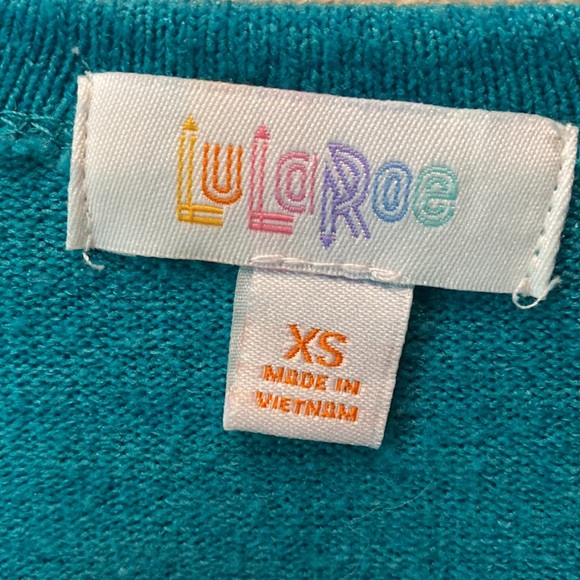 LuLaRoe Sarah Cardigan (Long Sleeve Sweater) - Picture 2 of 5